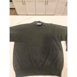 Alfani Dark Green  100% Wool Sweater Mens Sz XL
